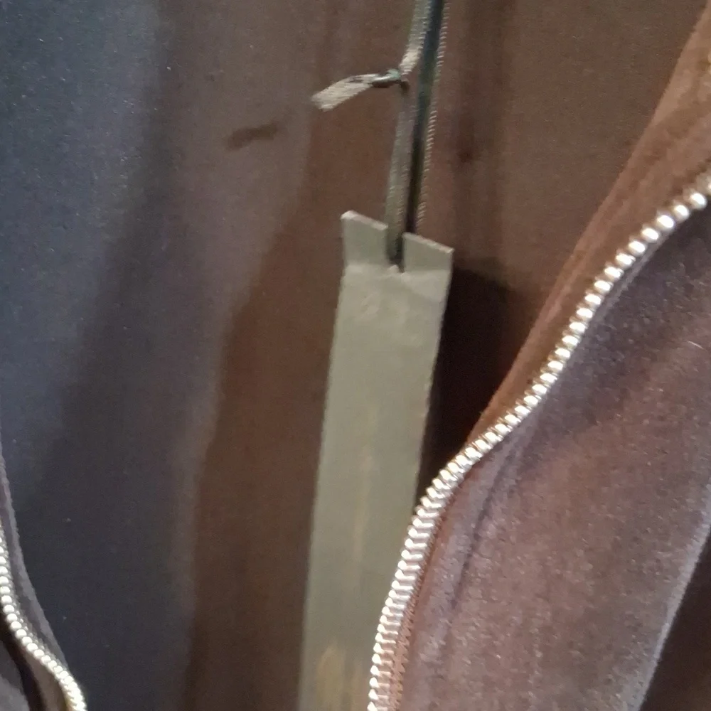 NWT House Of Harlow Brown Suede Cropped Jacket Size XS NWT - Picture 5 of 7